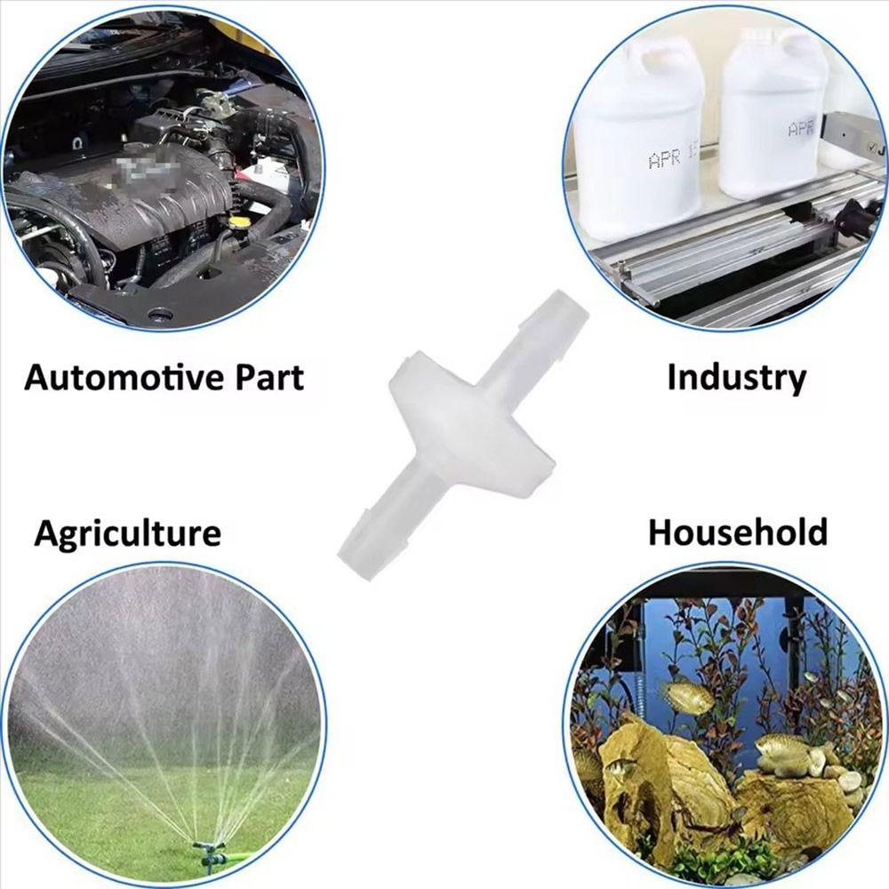 4/6/8/10/12mm One-Way Fluids Check Valve For Fuel Gas Liquid Water