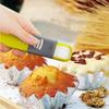 Graduated Plastic Measuring Spoon with Clear Metric Imperial Scale Kitchen Baking Tool for Coffee Spices Milk Powder Cooking Essential