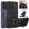 Case for Motorola Moto Edge 60 Pro Fusion Stylus 50 Neo Protective Cover Shockproof Armor Metal Ring Kickstand Fundas Coque