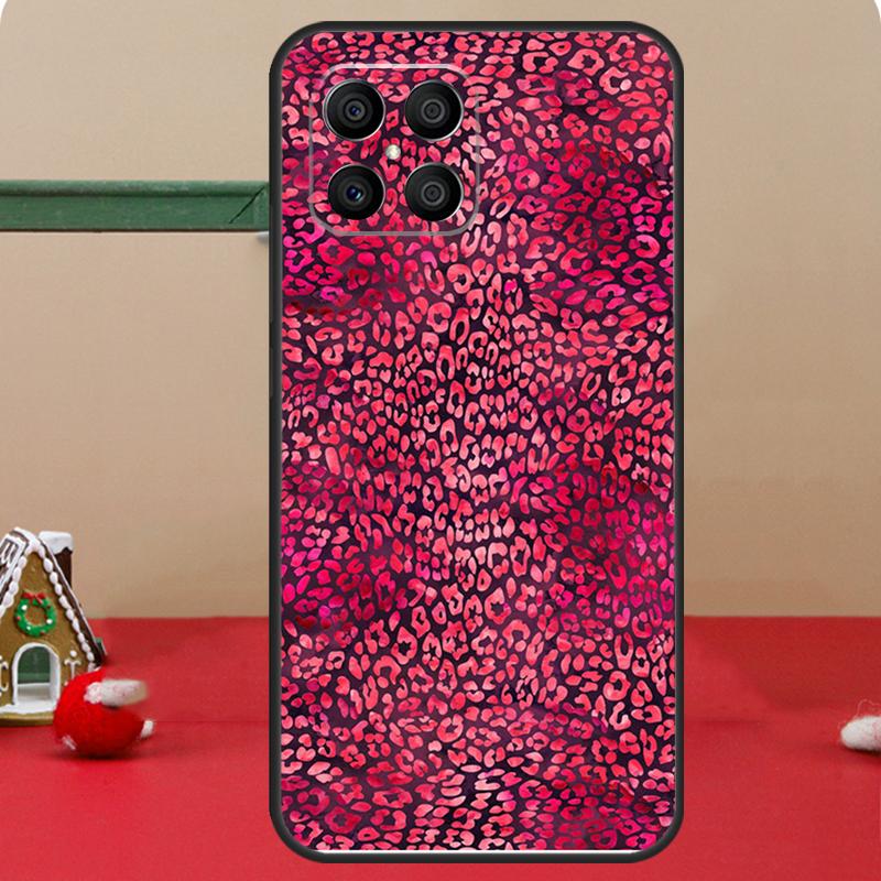 

Чехол с леопардовым принтом для Honor Magic 7 Lite 6 8 Pro Honor 400 200 70 90 X8c X8b X9a X9b X9c X9d Win RT Чехол Honor Magic5 Pro