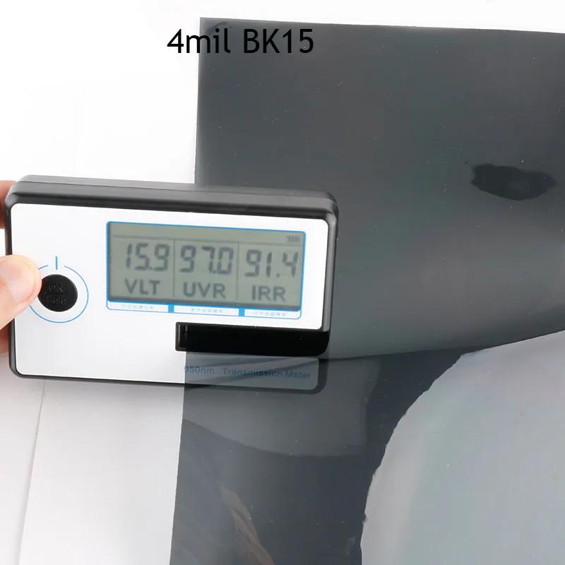 Klare Fensterfolie in mehreren Größen, transparente Sicherheitsglasfolie, 4 Mil, selbstklebende Sicherheitsfenstertönung, explosionssichere, bruchsichere Folie