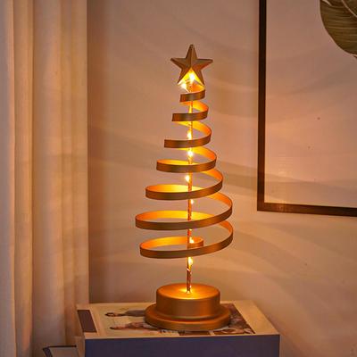 Christmas Tree Lamp ,Christmas Desk Light with Star ,Artificial Tabletop Tree,Christmas