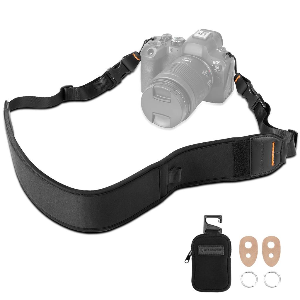 Concept Camera Shoulder Zippered Bag Neck 58mm Adjustable Stylish Strap for Digital K&F Strap, Strap, Strap, Strap, Lightweight, Quick-Shooting Strap,