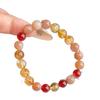 Luck-Boosting Citrine, Sunstone & Red Agate Bracelet for Women – Attract Wealth & Enhance Career