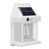 Solar Tungsten Wall Light Outdoor Sensor Interaction Lamp Exterior Lighting Fixtures Wall Mount IP65 Waterproof