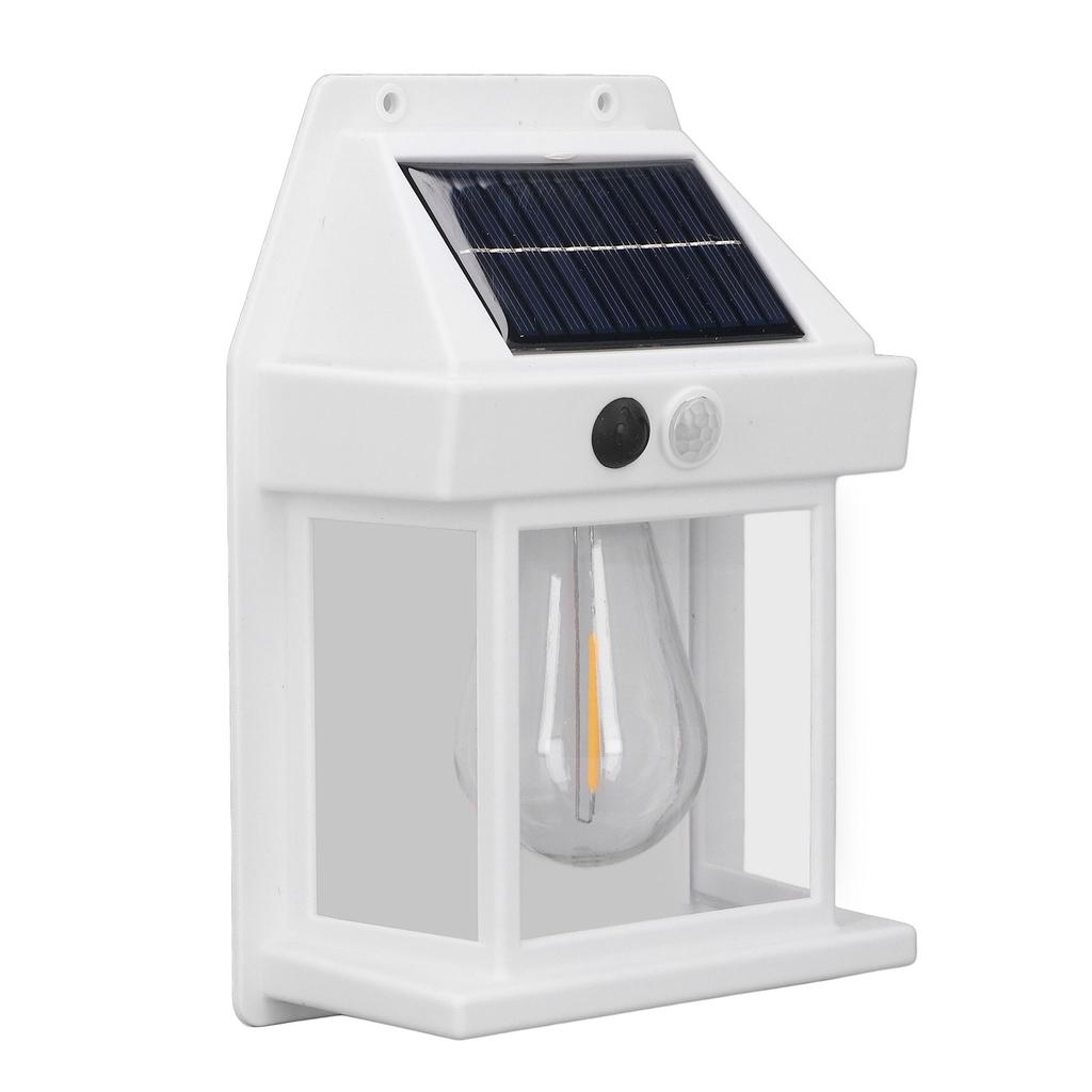 Solar Tungsten Wall Light Outdoor Sensor Interaction Lamp Exterior Lighting Fixtures Wall Mount IP65 Waterproof