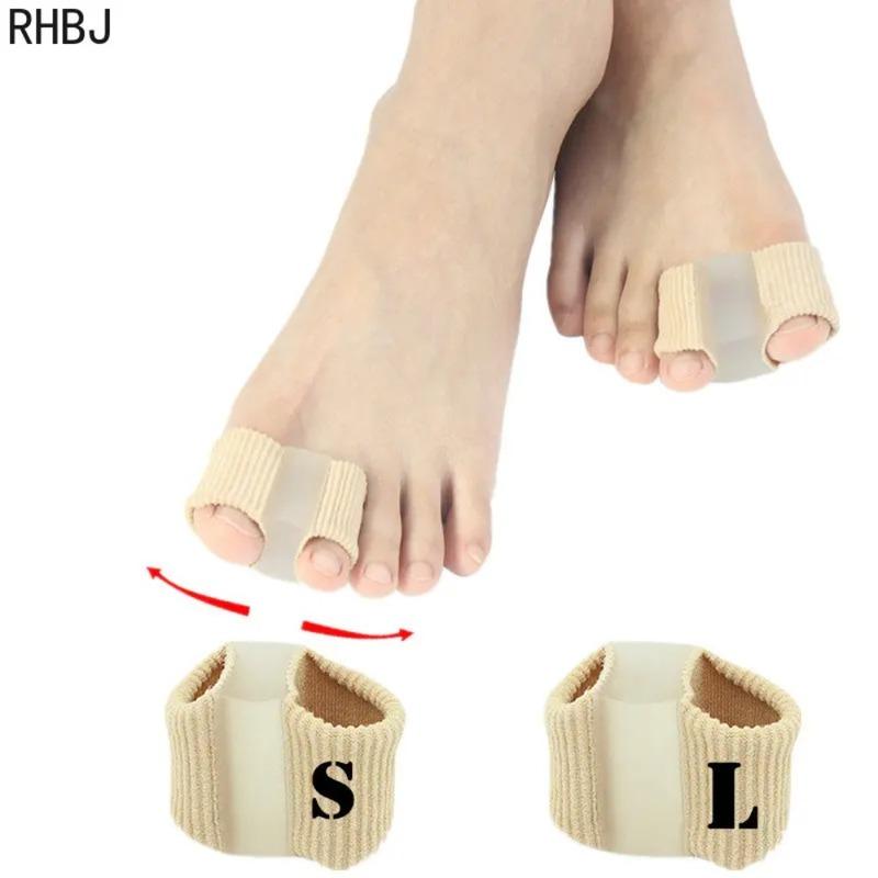 RHJB 1Pcs Silicone Bunion Corrector Hallux Valgus Toe Spreader Separator Thumb Foot Care Tool Finger Correction Straightener