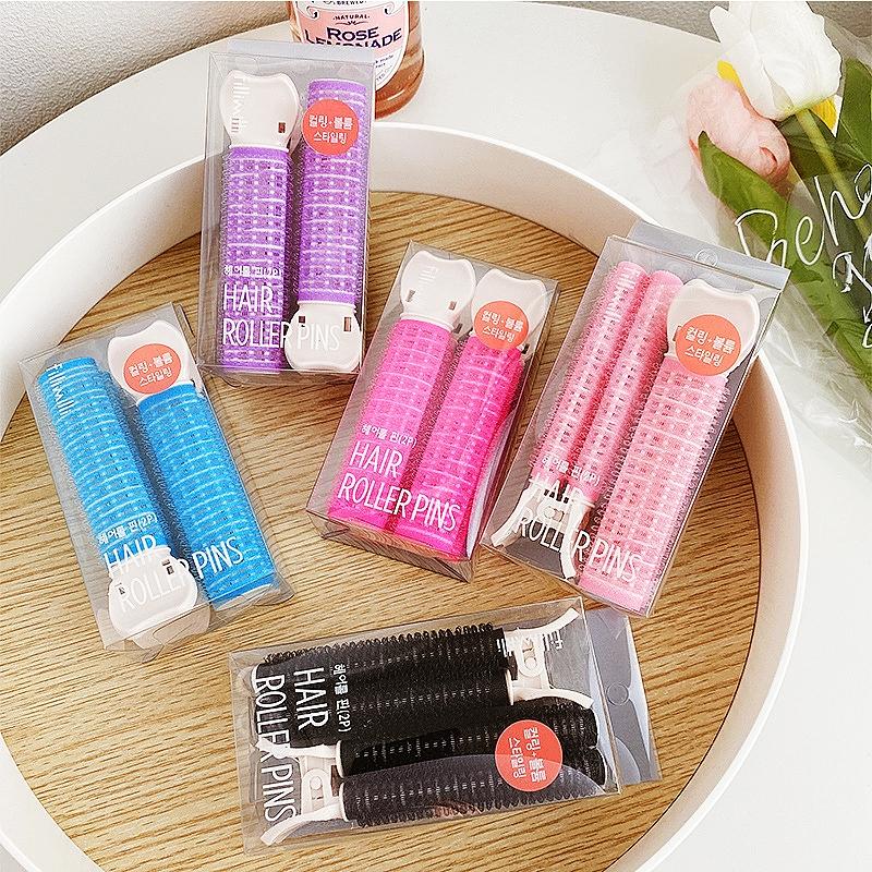 5 Colors Hair Root Fluffy Clip Bangs Curler Self-adhesive Curling Hair Rollers