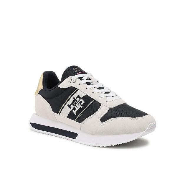 Кроссовки Tommy Hilfiger Runner With Th Webbing Gold EU 37