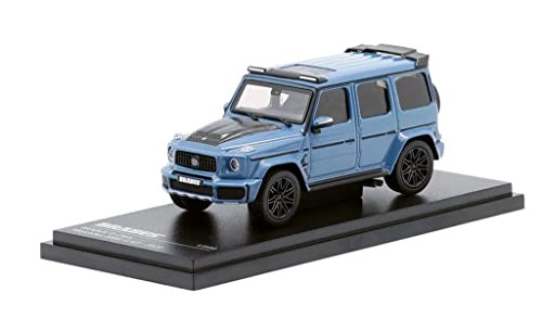 Almost Real Brabus G-Class Mercedes-AMG G 63-2020 - China Blue 1/64 Scale Diecast Model Car (Product Code: 660505001)