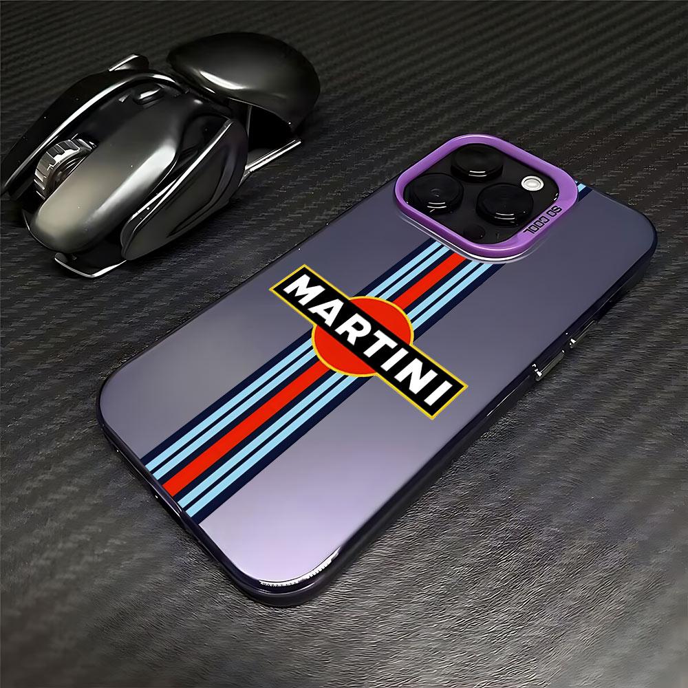 

Fashion M-Martinis Phone Case For iPhone 17 17e 16e 16 15 14 13 12 11 mini Pro Max X XR XSMAX Air Plus Anti Fall Matte Cover iPhone 12 ProMax
