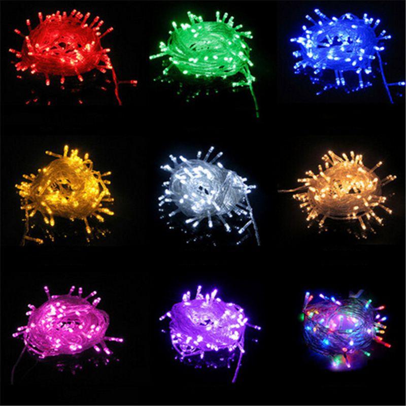 Enchanting 10m 100leds Fairy String Lights Perfect For Christmas Tree Decorations And Festive Atmosphere