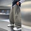 Boys Straight Loose Solid Color Casual Long Work Pants For Big Boys