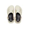 Crocs EVA Bobo Lightweight Non-Slip Sports Sandals Unisex Beige Black