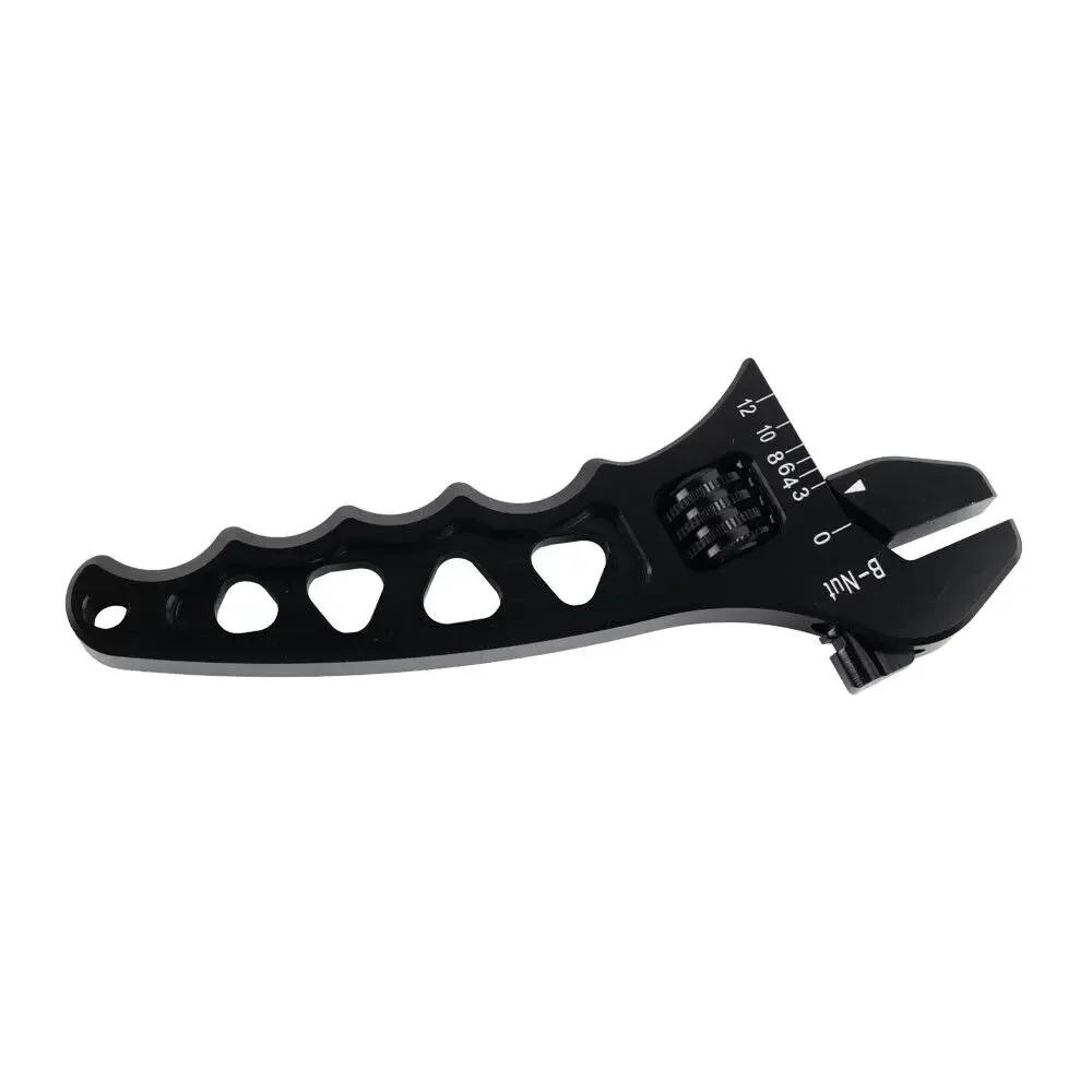 Adjustable Wrench AN 3 4 6 8 10 12 Aluminum WRENCH HOSE Fitting Tool Aluminum Spanner AN3-AN12