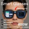 2026Smart Glasses 800W HD Photo Video AI Record Translation Touch Photochromic Lenses Bluetooth Call Music Multifunction Glasses