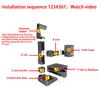New 3D Printer High Layer Resolutions Frequency Division Multiplexing ABS All Metal Nozzle Small 3D Printer For Model Making EU