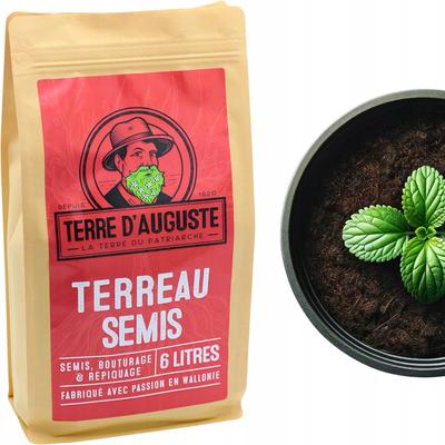 Soil for Flowers and Seedlings 6L Potting Substrate Balcony Garden