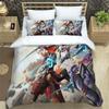 Genshin Impact Animation Cartoon soft and comfortable bedding set luxury quilt cover Customizable comforter bedding sets