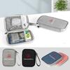 1PCS Portable Car Travel Storage Bag Car Emblem Keys Card Ticket Pouch For Mercedes Benz G S R C E B A Class GLA GLK C180 E300