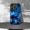 Cool Car Phone Case For iPhone 16,15,14,13,12,11,Pro,XS,Max,Plus,Mini,SE4,E B-BM-WES Black Matte Shockproof Cover