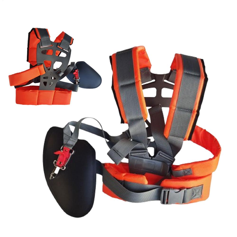 

Ремень для газонокосилки Регулируемый ремень для триммера Двойной плечевой ремень Экономия труда Увеличение плечевого ремня для газонокосилки красный