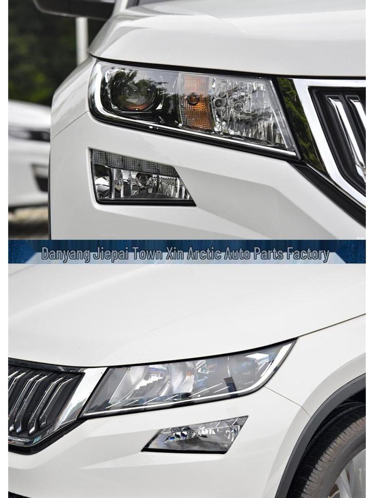 Compatible Headlight Lens Cover for 2017-2021 Skoda Kodiaq
