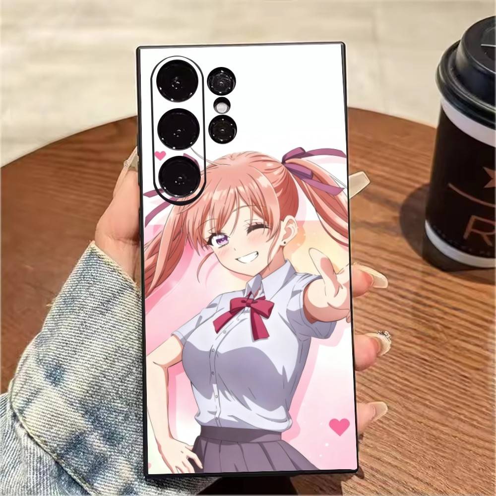 Anime A Couple of C-CuckooS Series Phone Case For Samsung S25,S24,S21,S22,S23,S20,Ultra,S26,Plus,Fe,Note,5G Black Cover