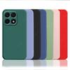 Für Honor X8A Hülle Abdeckung Huawei Honor X8A Capas Stoßfester Bumper TPU Original Flüssigsilikon Weiche Funda Honor X8 X7A X9A X8A