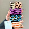 Leopard Print Water Wave Texture Phone Cases for Samsung Galaxy S25 S24 S23 S22 S21 FE Plus Ultra S24+ S25+ Shell Silicone Cover