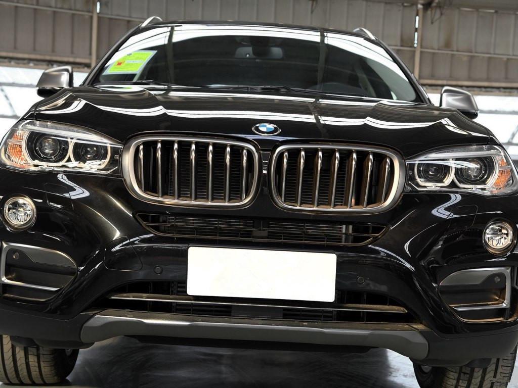 Black Headlight Back Cover for BMW X6 F15 (2014-2018)