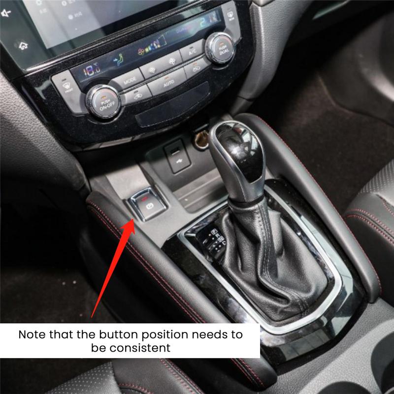 Shift Box Panel Cover for Nissan Qashqai J11 2014-2018 Carbon Pattern