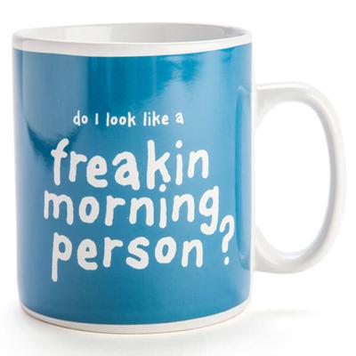 Morning Person Giant Coffee Mug