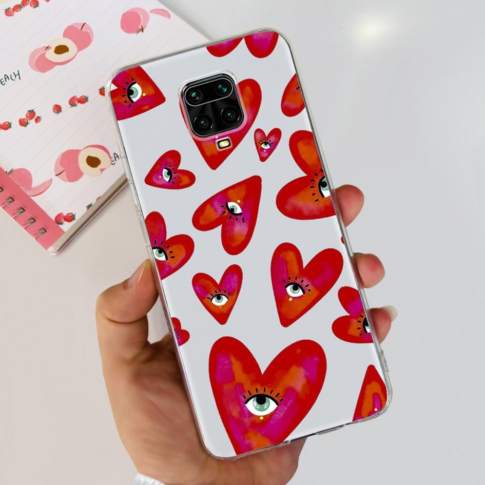 For Xiaomi Redmi Note 9 Pro Case Note 9 Cover New Fashion Dandelion Soft Silicone Back Cover For Redmi Note9s 9ProMax Clear Capa