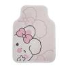 Cute Cartoon Coiled Wire Car Floor Mat Anti Dirt Universal Vehicle Interior Protection Pad