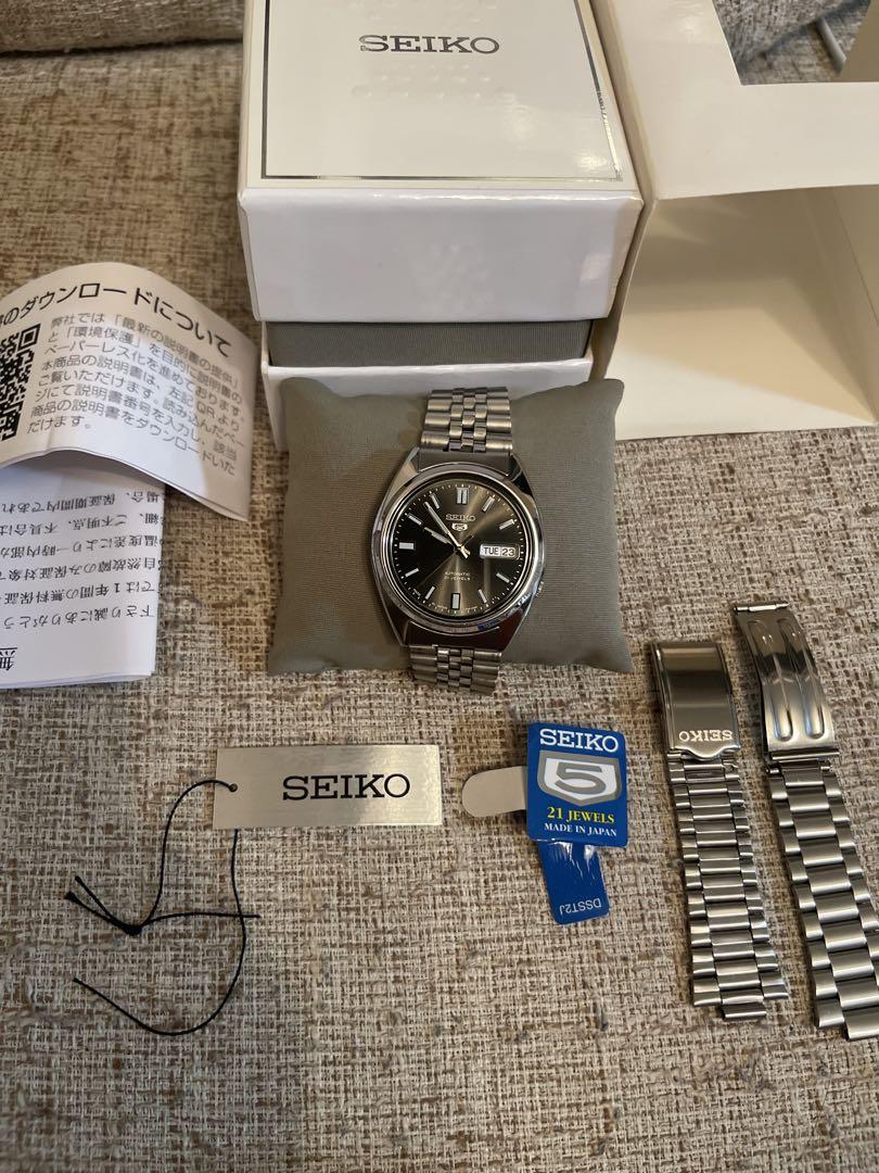

[USED] SEIKO SNXS79 J1 Japanese Edition Automatic Watch with Full Box and Jubilee Bracelet