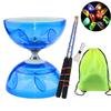 Soft Chinese Yo-yo Leather Mini Diabolo Chinese yoyo Set Entertainment Supplies Diabolo Toy  Child