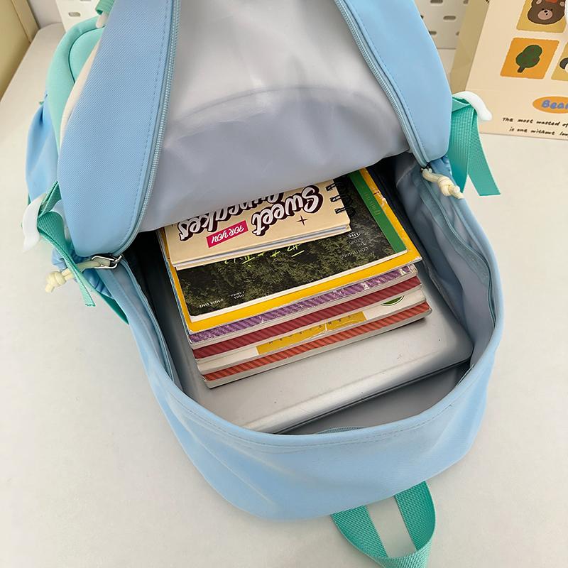 Middle School Student Schoolbag Women's Large Capacity Backpack Lightweight Travel Backpack