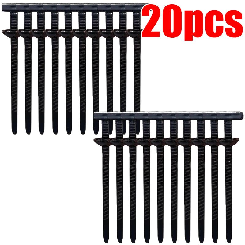 Self-locking Plastic Nylon Cable Tie Black Cable Tie Fastening Ring 2*9cm Large Cable Ties Zip Wrap Strap Ties Car Accessories