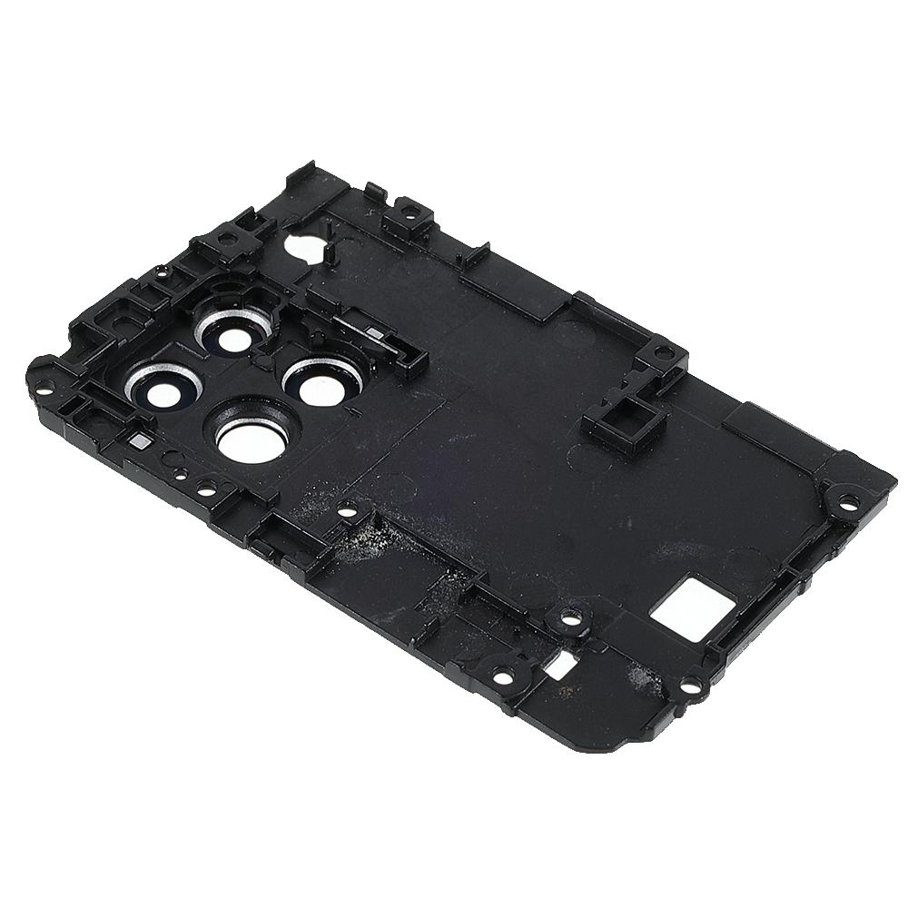 For Huawei P40 lite 4G OEM Rear Camera Lens Ring Cover+Motherboard Shield Cover (without Logo)