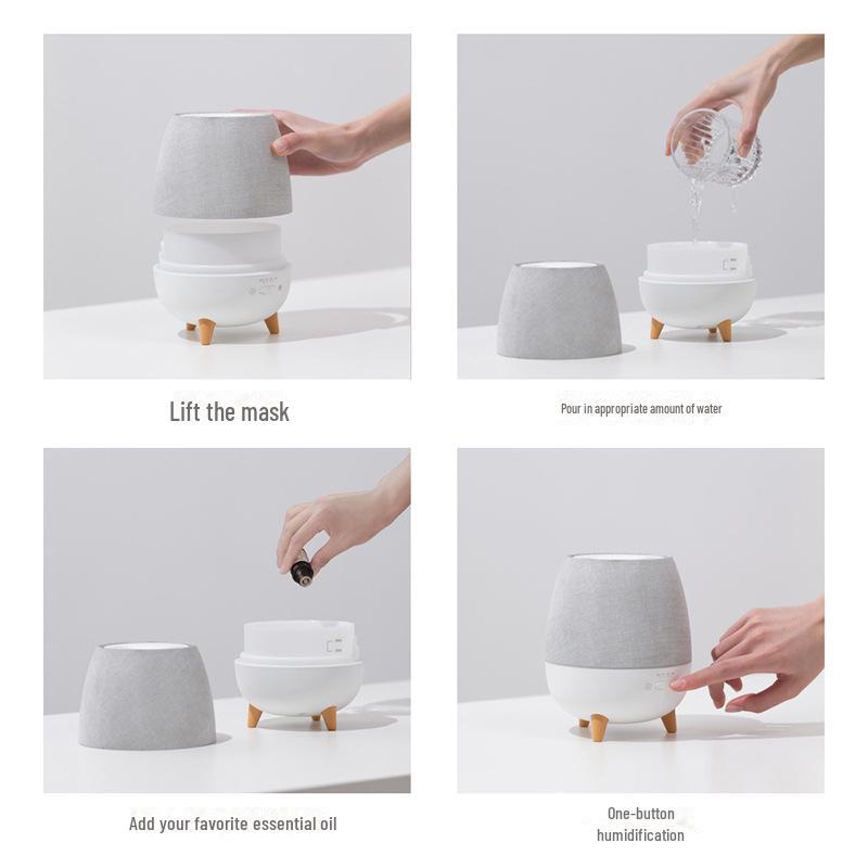 Neuer Ultraschall-Mini-Aromatherapie-Diffusor - Anti-Trocken-Luftbefeuchter für Zuhause & Büro Ätherische Öle
