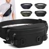 Waist Fanny Pack Hip Belt Bag for Men Anti-theft Running Nylon Male Travel Cross Body Sling Chest Pack Bum Bag