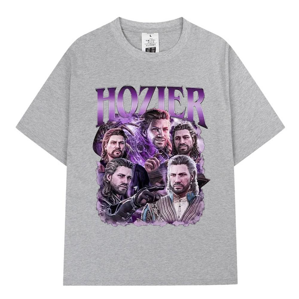 

Hozier Смешной Мем Гейл Baldurs Gate 3 Графическая Футболка Мужская Хип-Хоп Харадзюку Футболка с Коротким Рукавом Хлопковая Повседневная Футболка Оверсайз 4XL