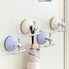 Seamless Bathroom Hook No- Punching Kitchen Storage Hook Universal Suction Cup Hook  Household
