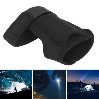 Yousheng 1/2Pcs Wrist Flashlight Holsters Wear Resistant Adjustable Universal Thickened Diving Flashlight Holsters Flashlight Holders