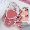 Lameila Single Color Heart Blush Palette Matte Flattering For Olive Skin
