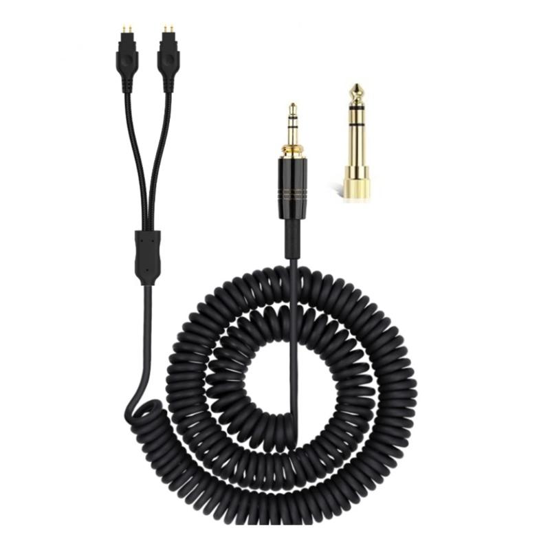 

Upgrades Audios Cable Compatible for HD580 HD600 HD650 HD660S HD6XX Headphones Cord with 6.35mm Adapter 200cm/78.74in 5 meters