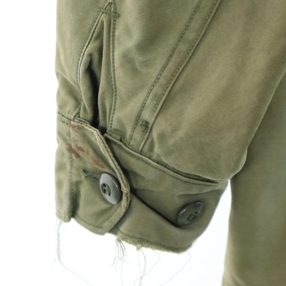 US ARMY 60s 70s Vintage DSA M65 Military jacket olive Men's Used