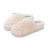 Simple Indoor Cotton Slippers Winter Velvet Cotton Shoes Couples Keep Warm At Home