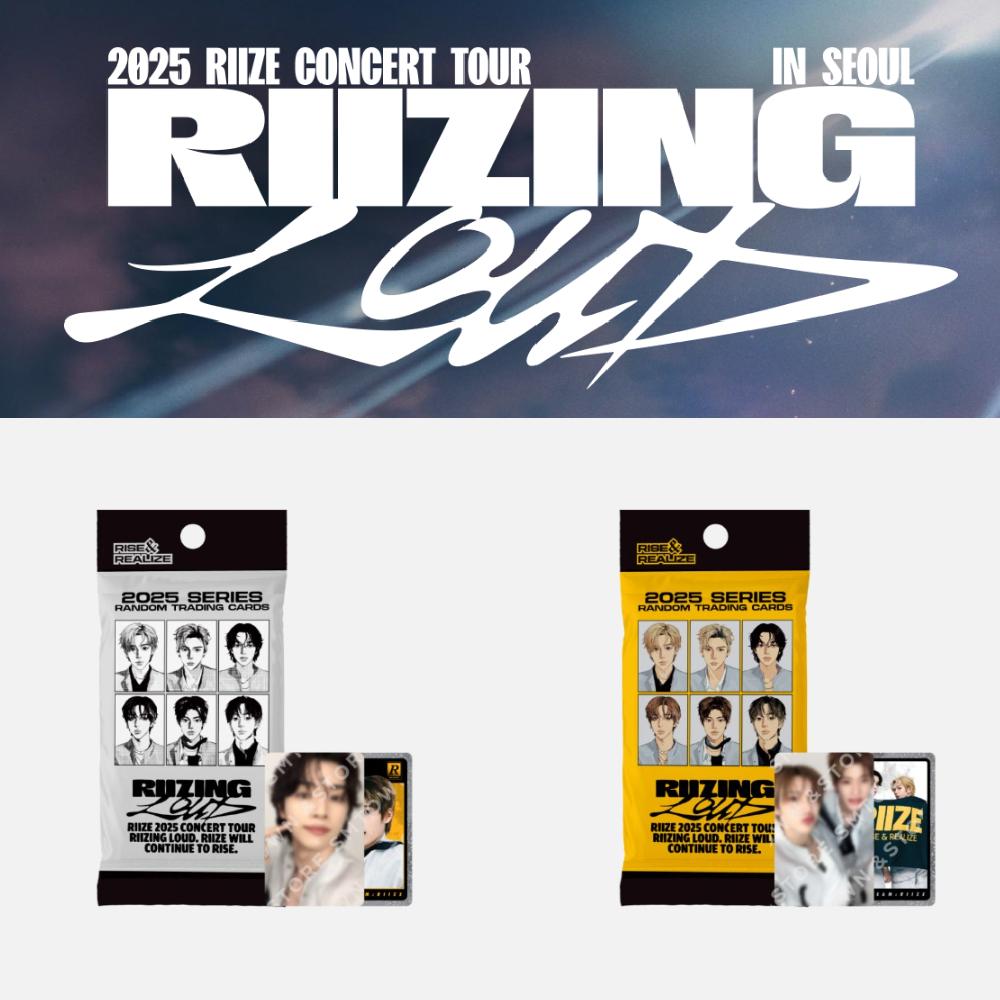 

Предзаказ 2025 RIIZE Концертный тур RIIZING LOUD в Сеуле Случайная торговая карточка RIIZE ver. Random 1 pack